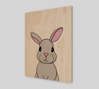 Rosie the Rabbit Print - 3:4 preview