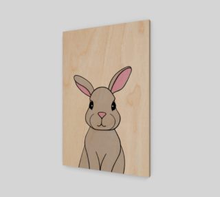 Rosie the Rabbit Print - 2:3 preview