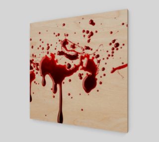 Blood Splatter three wall art preview