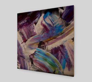 Energy Shift Abstract Painting by Janet Gervers preview