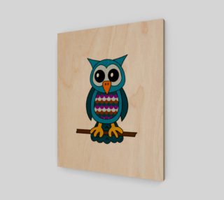 Oliver the Owl 16"x20" Print preview