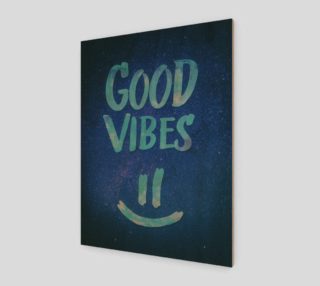Good Vibes - Funny Smiley Statement / Happy Face (Blue Stars Edit) preview