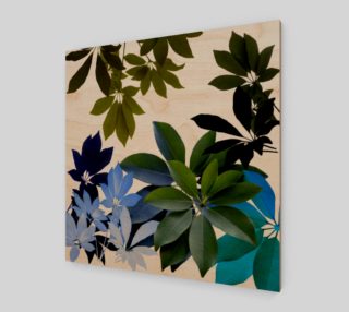 Blue Green Leaves preview
