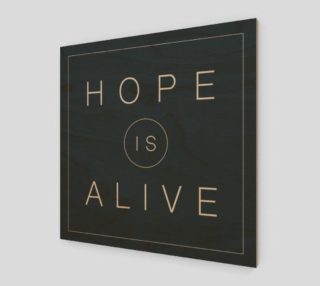 HOPE IS ALIVE Poster Design preview