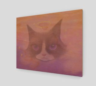 Cosmic Cat Wall Art 20" x 16" preview