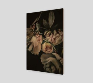 Peony bloom old masters poster preview