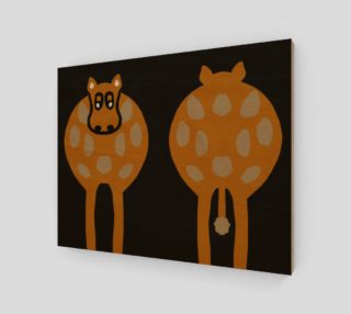 Silly Cow Wall Art 14" x 11" preview