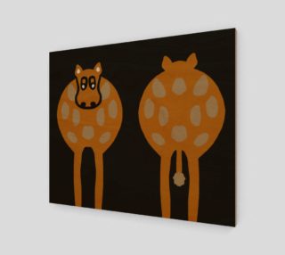 Silly Cow Wall Art 24" X 20" preview