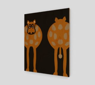 Silly Cow Wall Art 16" x 20" preview