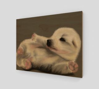 Adorable Puppy Wall Art 14" x 11" preview