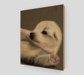 Adorable Puppy Wall Art 8" x 10" preview