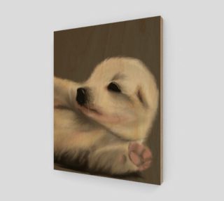 Adorable Puppy Wall Art 11" x 14" preview