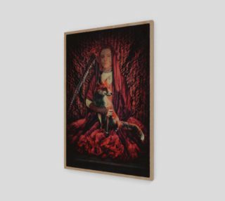 Red with Fox Wall Art preview