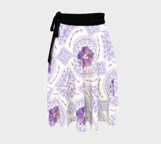 Victorian Violet Circle Skirt aperçu