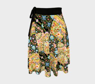 Crazy Printed Patchwork Circle Skirt preview