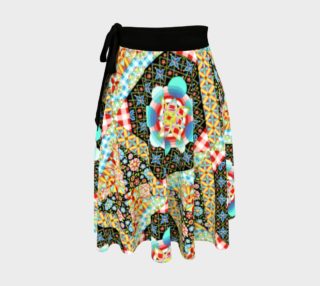 Crazy Modern Patchwork Circle Skirt preview