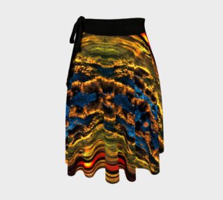 Blazing Sunset Wrap Skirt  preview