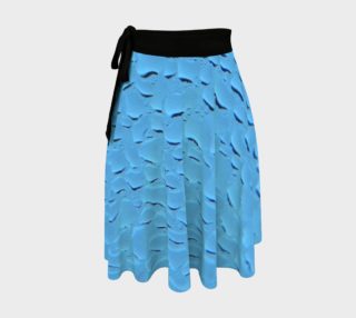 Blue Condensation Wrap Skirt preview