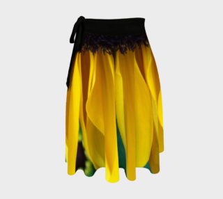 Looking Down the Black Eyed Susan Wrap Skirt aperçu