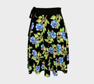 Blueberry Sprigs Circle Skirt preview