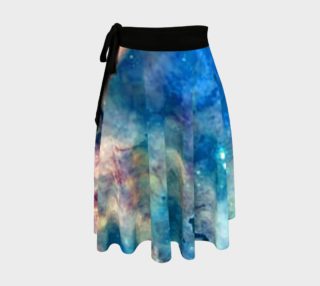 Aperçu de Eta Carinae Nebula Enhanced Blue Wrap Skirt, AOWSGD