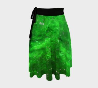 Aperçu de North America Nebula Infrared Green Enhanced Wrap Skirt, AOWSGD