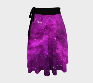 Aperçu de North America Nebula Infrared Purple Enhanced Wrap Skirt, AOWSGD
