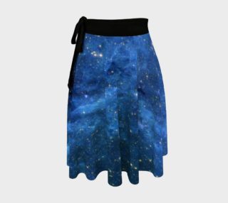 North America Nebula Infrared Deep Blue Enhanced Wrap Skirt, AOWSGD aperçu