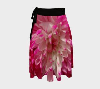 Pink Flowers Wrap Skirt preview