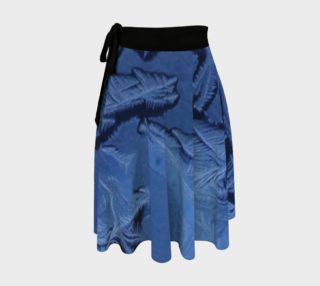 Blue Ice Wrap Skirt preview