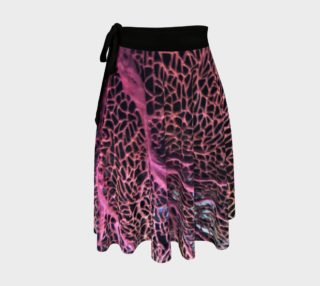 Pink Coral Wrap Skirt  preview