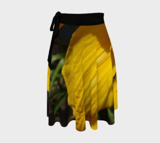 Yellow Flower Wrap Skirt preview