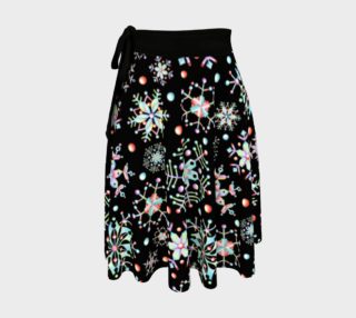 Prismatic Snowflake Circle Skirt aperçu