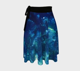 Aperçu de Mystery in blue Wrap Skirt