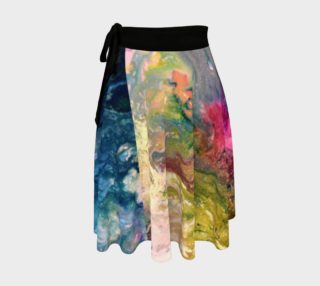 Aperçu de Rainbow Blossom Wrap Skirt