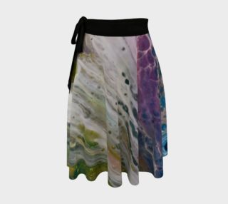Aperçu de Soft Rainbow Shimers Wrap Skirt