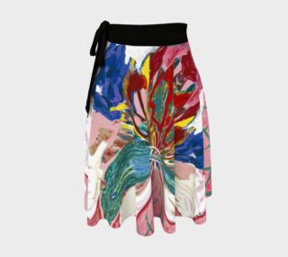 Fresh Gale Floral Riot Wrap Skirt preview