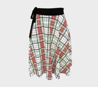 Classic Plaid Wrap Skirt preview
