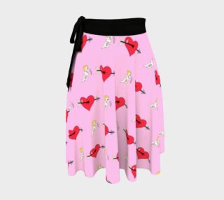 Struck by Cupid's Arrow Wrap Skirt preview