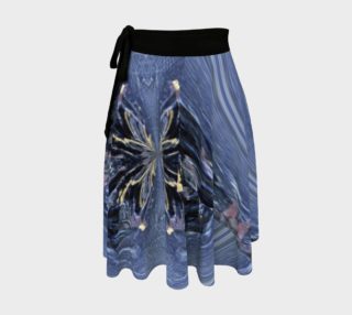 Goth-Cosplay / Iron Butterfly Wrap Skirt (w/Lux-Surface-Look) preview