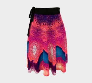 Bright Dream Star and Jelly Fish Wrap Skirt aperçu