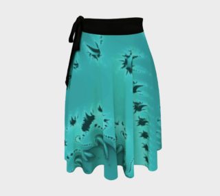 Teal Twilight Wrap Skirt preview