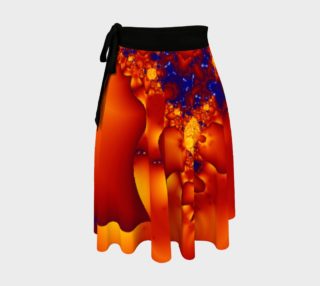 Planetary Fire Wrap Skirt preview