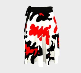 Fire Flower Wrap Skirt preview