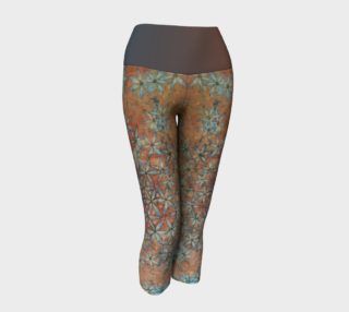 Taggart Spring Flower of Life Ombre Band Yoga Capris preview