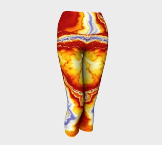 Marble Geode Yoga Capris preview