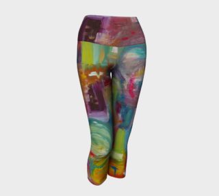 RING OF FIRE Yoga Capris preview