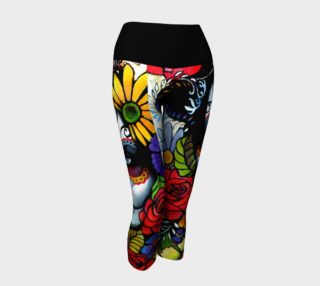 Day of the Dead 2.0 Yoga Capris preview