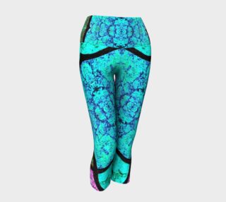 Nostalgia Stained Glass Yoga Capris III preview