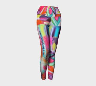 LOVE IS THE ANSWER Yoga Leggings preview